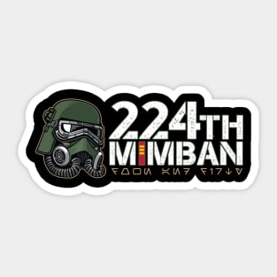 224th Mimban Sticker